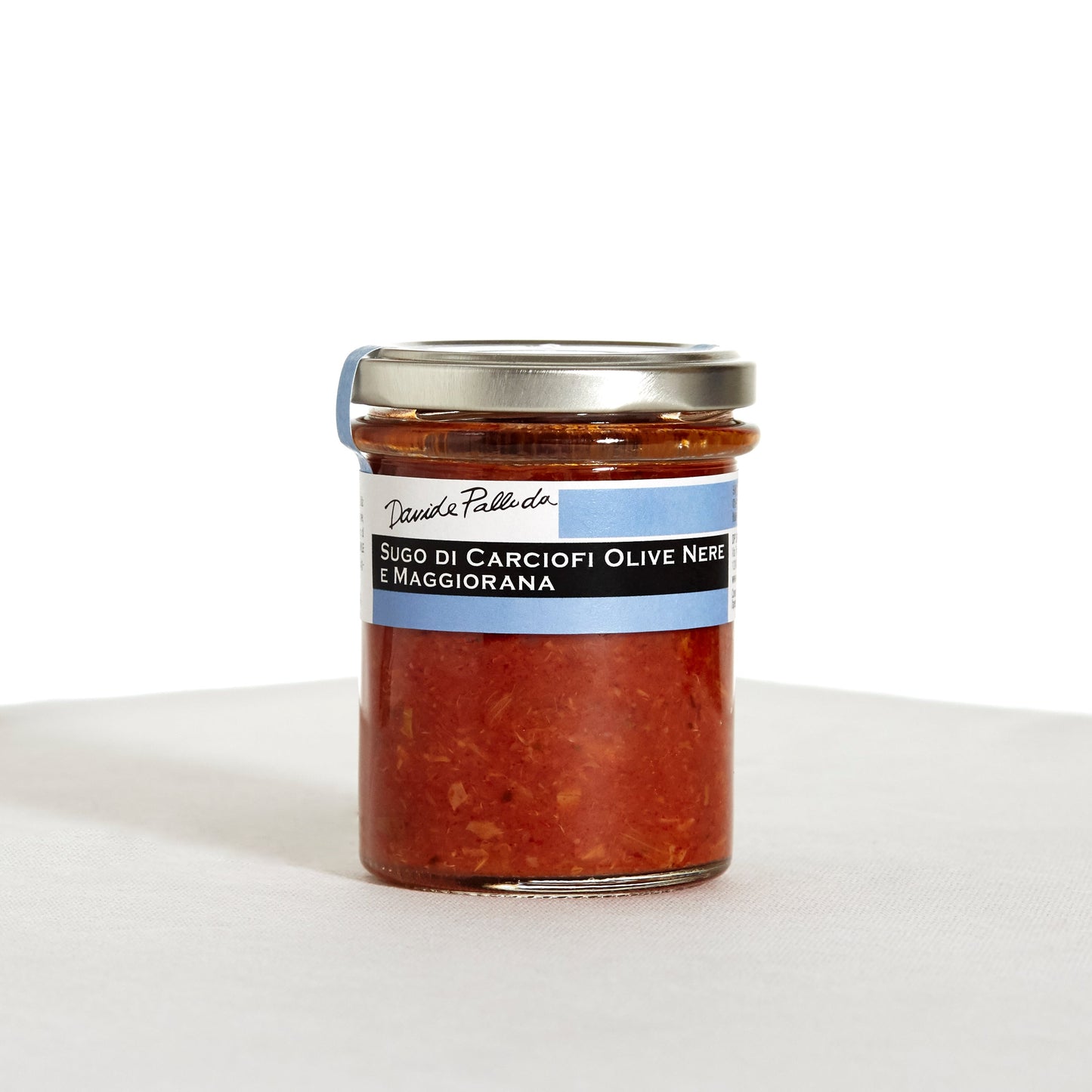 SUGO DI CARCIOFI CON OLIVE NERE E MAGGIORANA