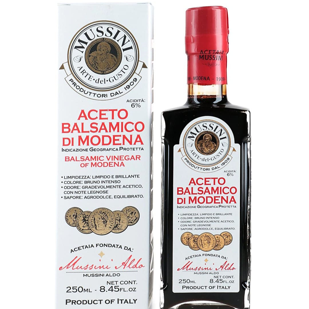ALDO MUSSINI ACETO BALSAMICO DI MODENA IGP 5 MEDAGLIE D'ORO