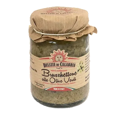BRUSCHETTONE ALLE OLIVE VERDI