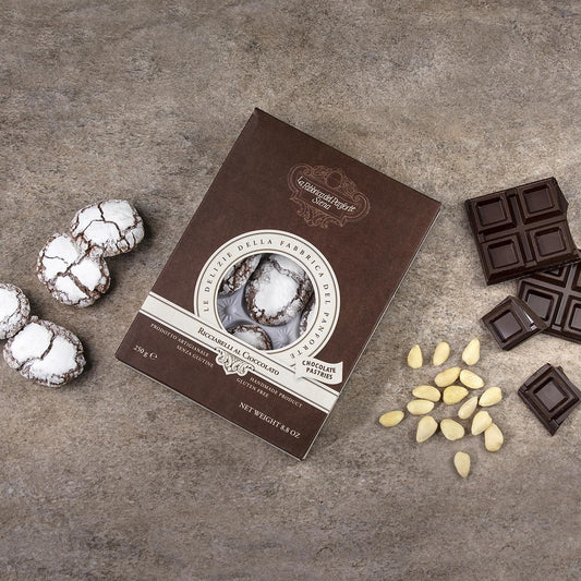 RICCIARELLI AL CIOCCOLATO - ANTICHI DOLCI DI SIENA