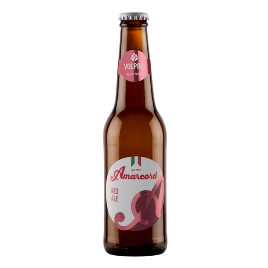 CERVEJA VOLPINA RED ALE AMARCORD