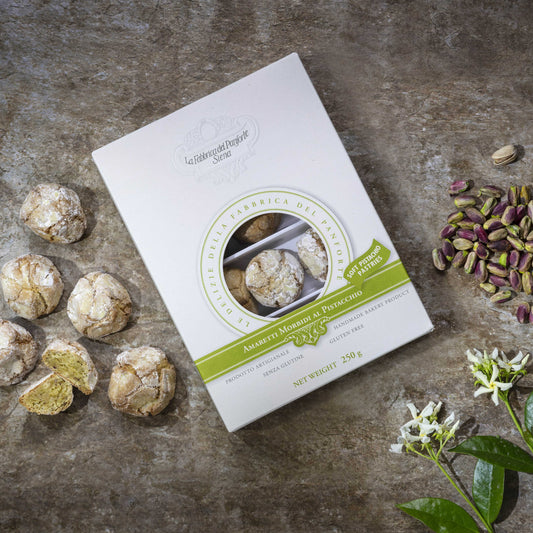 AMARETTI MORBIDI AL PISTACCHIO