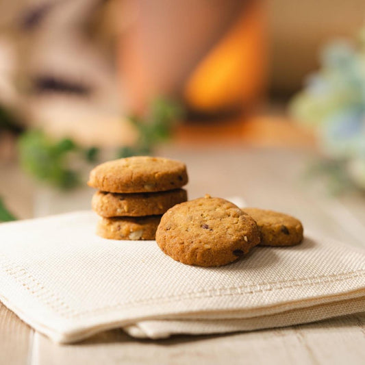 BISCOTTI FARINA INTEGRALE, SEMI MISTO E OLIO EXTRAVERGINE DI OLIVA AMARBIO