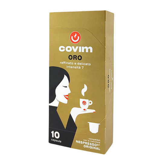 CAFFÈ COVIM ORO 100% ARABICA 10 UN COMPATIBILE NE