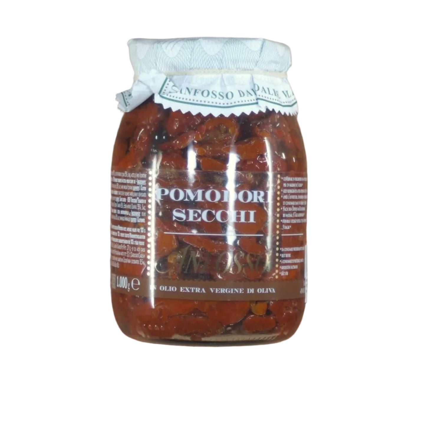 POMODORI SECCHI IN OLIO EXTRAVERGINE ANFOSSO