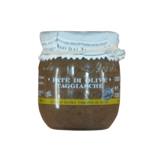 PASTA DI OLIVE NERE TAGGIASCHE IN OLIO EXTRAVERGINE DI OLIVA