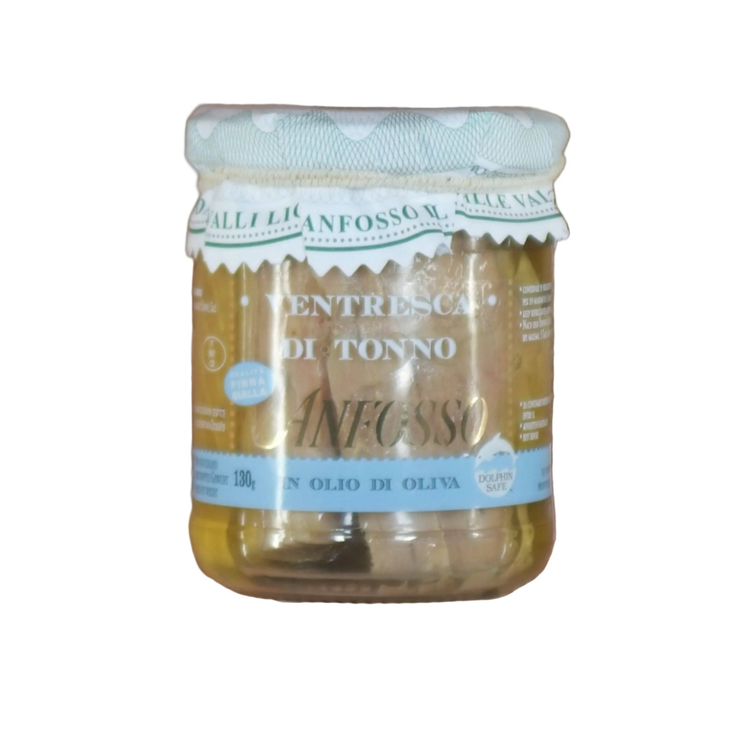 FILETTI DI TONNO IN OLIO EXTRAVERGINE ANFOSSO