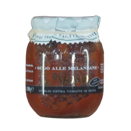 SUGO ALLE MELANZANE IN OLIO EXTRAVERGINE DI OLIVA