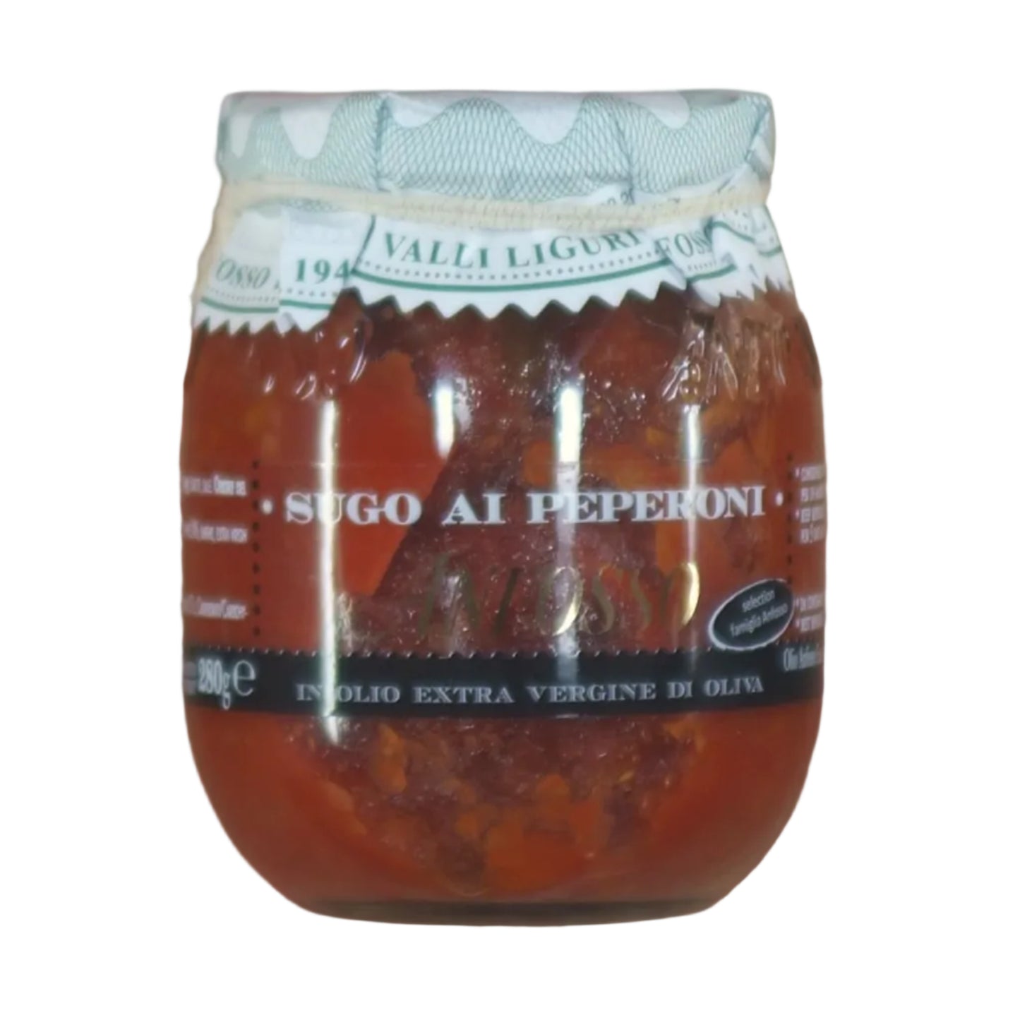 SUGO AI PEPERONI  IN OLIO EXTRAVERGINE DI OLIVA