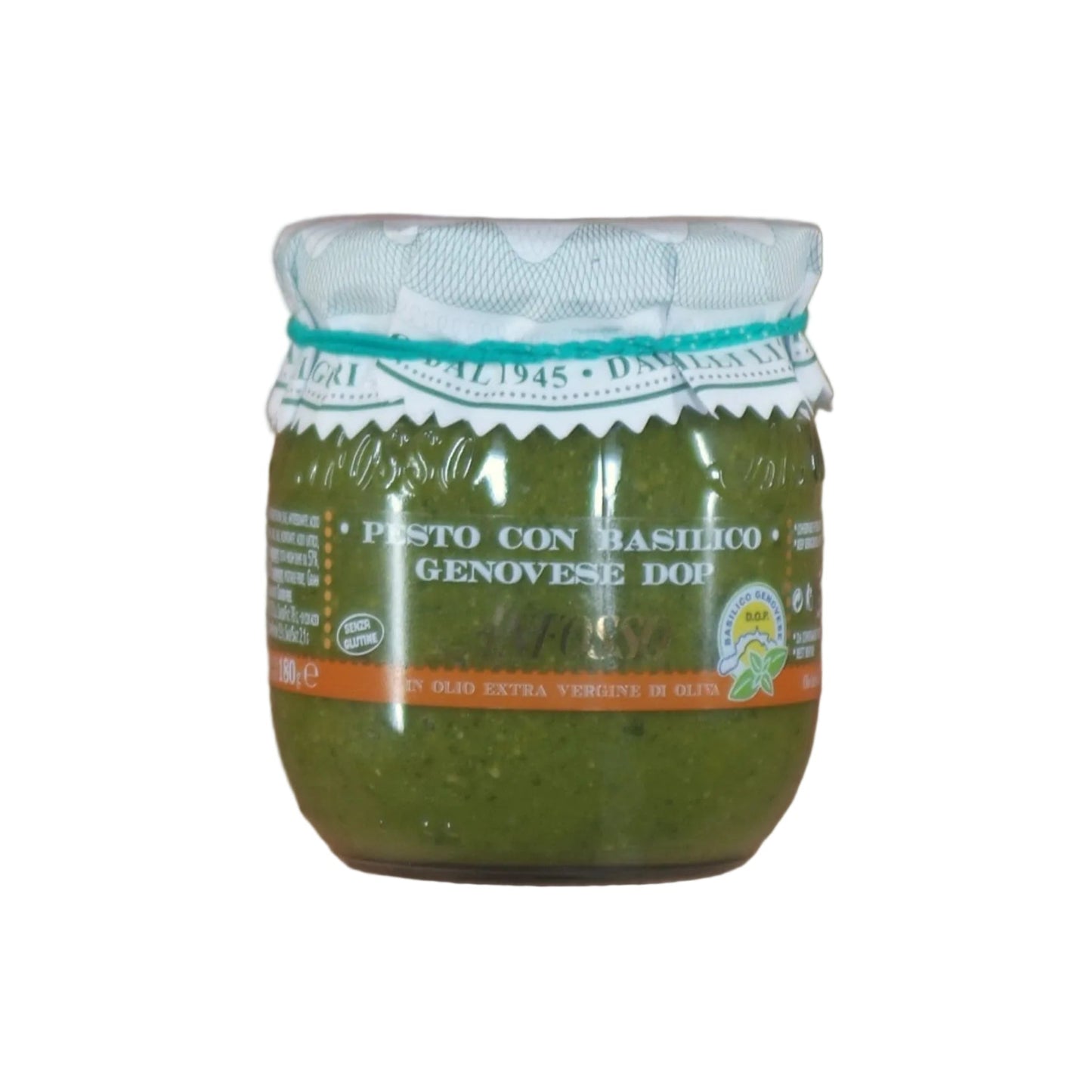 PESTO CON BASILICO GENOVESE DOP ANFOSSO - CON AGLIO