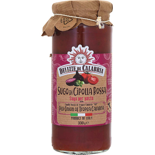 SUGO PER PASTA DI CIPOLLA ROSSA DI TROPEA CALABRIA IGP