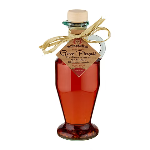 PEPERONCINO CALABRESE INFUSO IN OLIO D'OLIVA EXTRAVERGINE