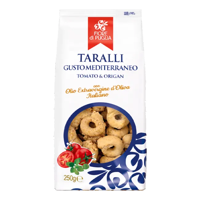 TARALLI MEDITERRANEO FIORE DI PUGLIA